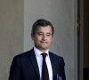 Gérald Darmanin, ministre de l'Intérieur - Sorties du Conseil des ministres du mercredi 9 février 2022 au palais de l'Elysée à Paris