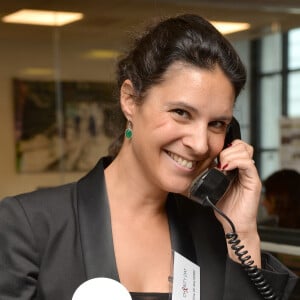 Apolline de Malherbe à l'opération Charity Day chez Aurel BCG partners à Paris le 11 septembre 2019.