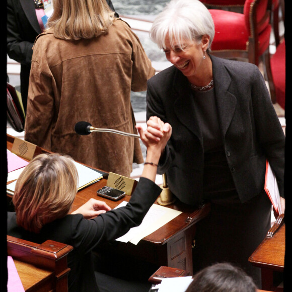 Christine Lagarde et Valérie Pécresse - Séance des questions d'actualité à l'assemblée nationale en 2010