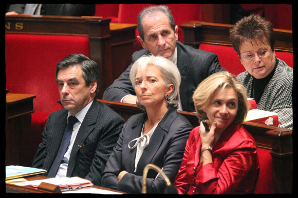 François Fillon, Christine Lagarde, Valérie Pécresse, Hubert Falco et Christine Boutin - Questions d'actualité au gouvernement à l'Assemblée nationale en 2009