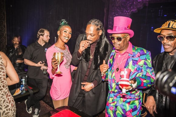 Snoop Dogg et Bishop Don Magic Juan à Los Angeles, le 14 février 2018.