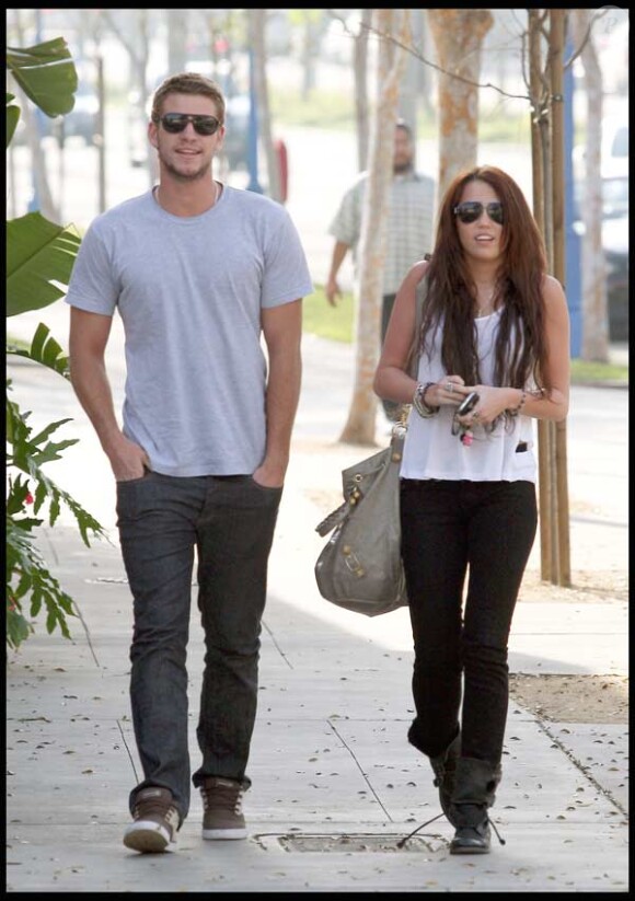 Miley Cyrus et son chéri Liam Hemsworth