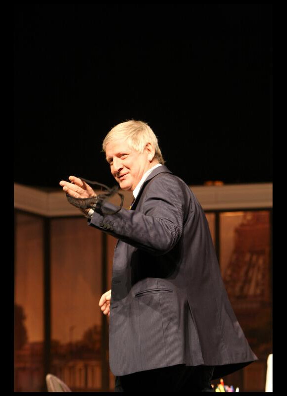 Patrick Sébastien dans la pièce "Kangourou" (6 janvier 2010)