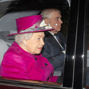 Le prince Andrew, duc d'York, arrive, pour la deuxième cet été, avec la reine Elisabeth II d'Angleterre, à la résidence de Balmoral. Le 15 septembre 2019