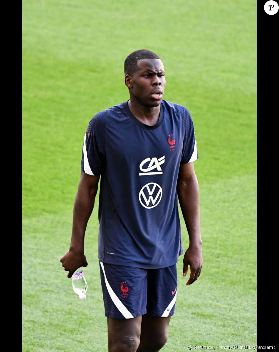 KURT ZOUMA (FRA) lors de l'entraînement de l'équipe de France de football pendant UEFA EURO 2020, à Budapest, Hongrie, le 21 juin 2021. © Anthony Bibard/FEP/Panoramic/Bestimage