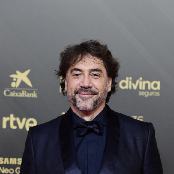 Javier Bardem au photocall de la 36ème édition des Goya Awards au palais des Arts de Valence, Espagne le 12 février 2022. 