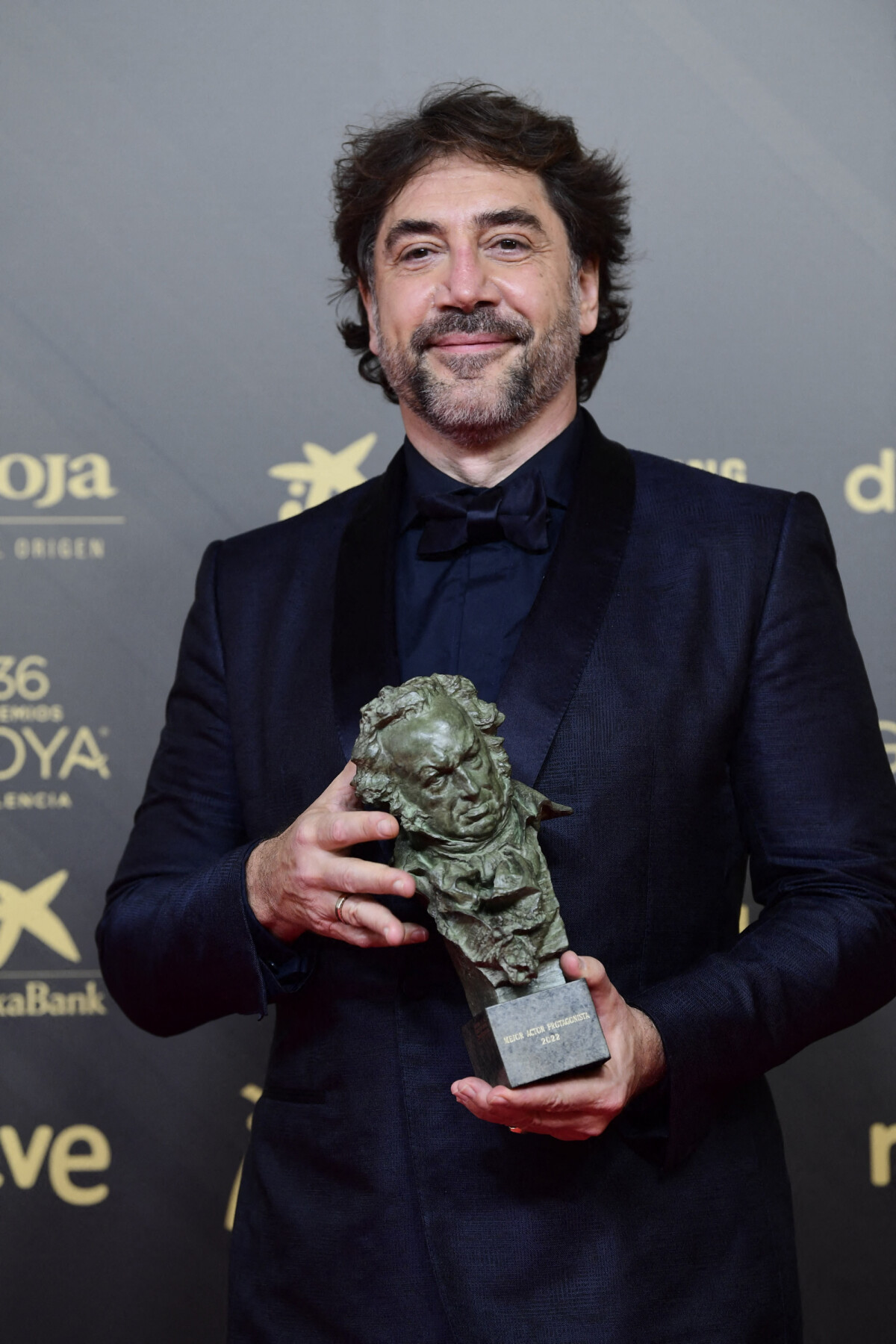 Photo : Javier Bardem, prix du meilleur acteur - Press Room de la 36ème ...