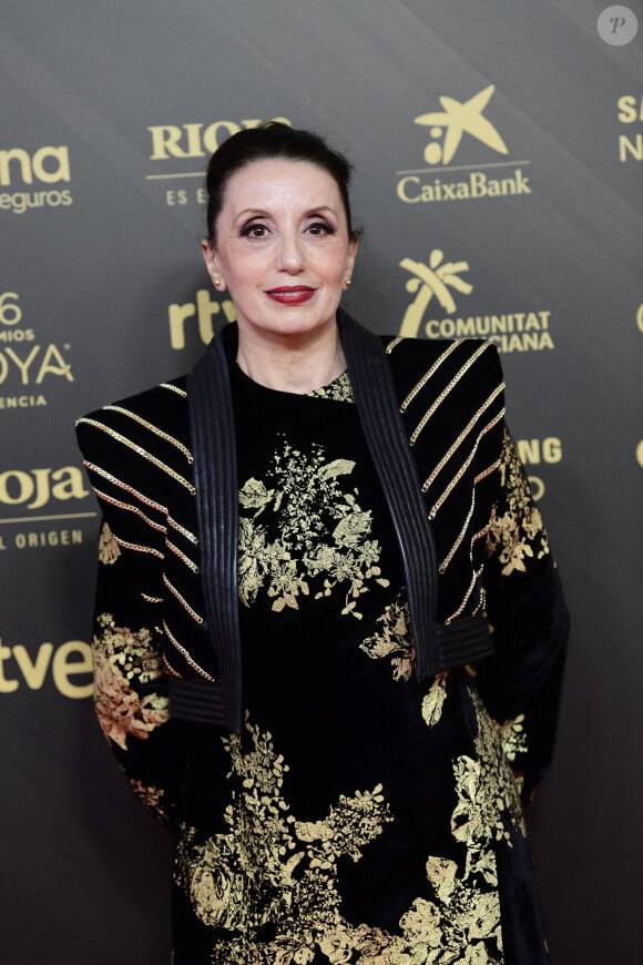 Luz Casal au photocall de la 36ème édition des Goya Awards au palais des Arts de Valence, Espagne le 12 février 2022. 