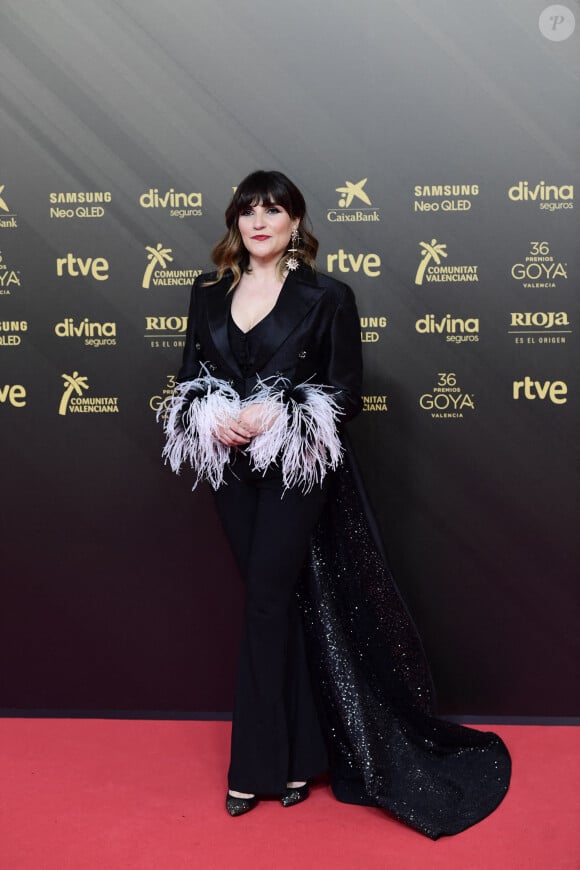 Rozalen au photocall de la 36ème édition des Goya Awards au palais des Arts de Valence, Espagne le 12 février 2022. 