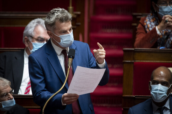 Fabien Roussel - Questions d'actualité au Gouvernement à l'Assemblée Nationale, à Paris, le 27 octobre 2020. © JB Autissier / Panoramic / Bestimage