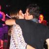 Miranda Kerr et son amoureux Orlando Bloom, à l'occasion du réveillon du jour de l'an donné par Roman Abramovich dans sa villa de Saint-Barthelemy, le 31 décembre 2009.