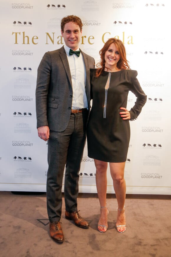 Fanny Agostini (maîtresse de cérémonie) et son mari Henri Landes - Soirée "The Nature Gala - Fondation GoodPlanet" au Pavillon Ledoyen à Paris le 18 décembre 2018