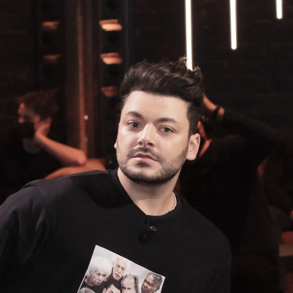 Exclusif - Kev Adams - Enregistrement de l'émission On est en Direct (OEED) diffusée sur France 2 le 12 février 2022. © Jack Tribeca / Bestimage 