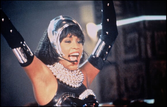 Archives - Whitney Houston dans le film "Bodyguard". 1992.