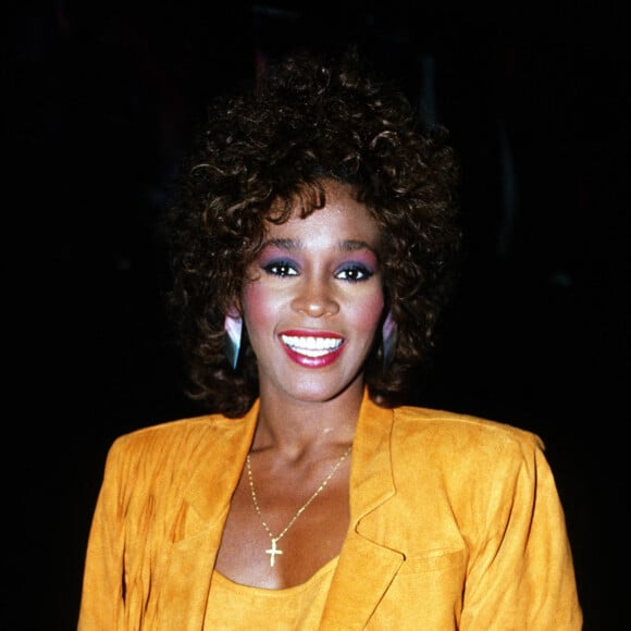 Portrait de Whitney Houston.