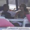 Beyoncé rejoint l'île de St-Barthélemy avec son mari Jay-Z.