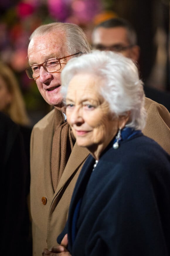 Le roi Albert II de Belgique et la reine Paola de Belgique assistent à un concert de gala de la Fondation Reine Paola, à la Cathédrale Notre-Dame d'Anvers.