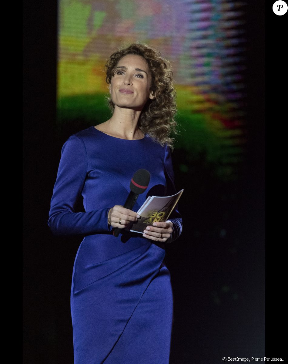 Exclusif - Marie-Sophie Lacarrau - Concert anniversaire des 130 ans de la Tour Eiffel à Paris, qui sera diffusé le 26 octobre sur France 2. Le 2 octobre 2019. © Pierre Perusseau/ Bestimage