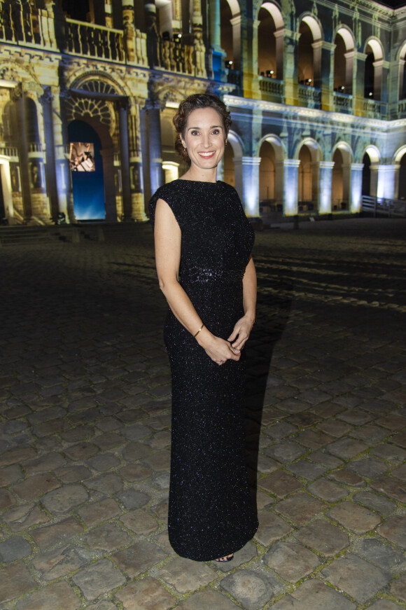 Exclusif - Marie-Sophie Lacarrau - Soirée spéciale " Notre Dame de Paris, Le Grand Concert " qui s'est déroulée dans la Cour des Invalides à Paris 7eme et diffusée sur France 2 samedi 20 Avril 2019. © Pierre Perusseau / Bestimage 