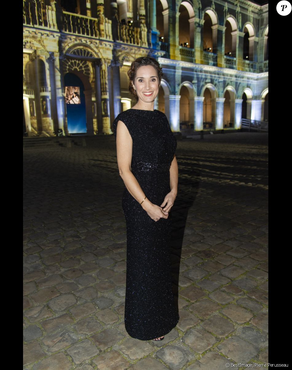 Exclusif - Marie-Sophie Lacarrau - Soirée spéciale " Notre Dame de Paris, Le Grand Concert " qui s'est déroulée dans la Cour des Invalides à Paris 7eme et diffusée sur France 2 samedi 20 Avril 2019. © Pierre Perusseau / Bestimage