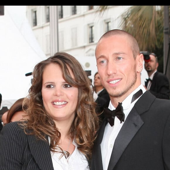 Laure Manaudou et Frédérick Bousquet au Festival de Cannes en 2010.