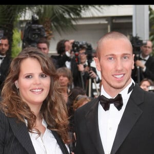 Laure Manaudou et Frédérick Bousquet au Festival de Cannes en 2010.