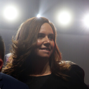 Sarah Knafo - Le candidat à la présidence du parti d'extrême droite français "Reconquête!", Eric Zemmour lors de son rassemblement électoral au Grand Palais à Lille, France, le 5 février 2022.