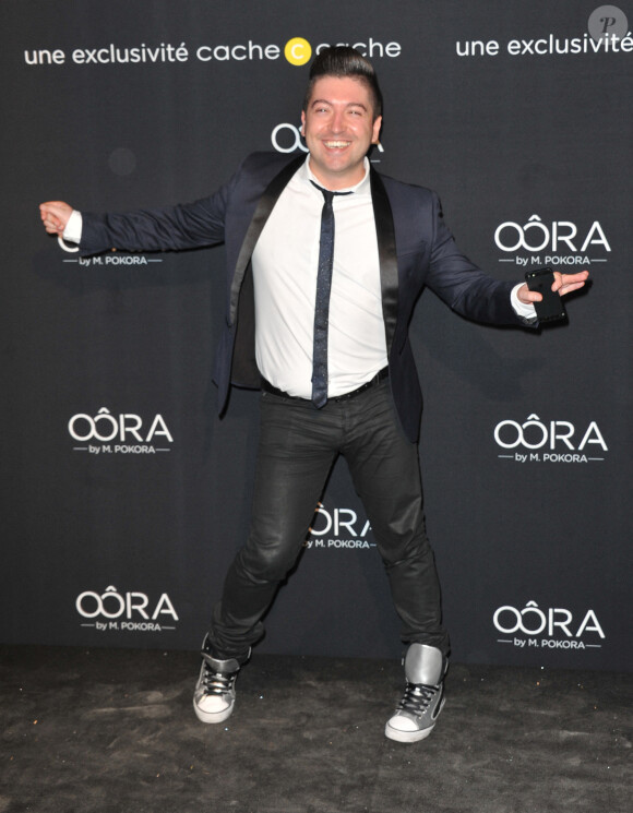 Chris Marques - Soiree de lancement "Oora by M Pokora" au Pavillon Gabriel a Paris, le 5 septembre 2013.