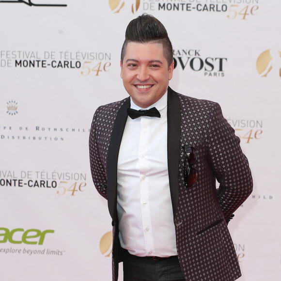 Chris Marques - Cérémonie d'ouverture du 54ème Festival de Télévision de Monte Carlo le 7 Juin 2014 