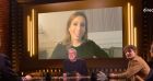 Touchée par la Covid-19, Léa Salamé donne de ses nouvelles dans "On est en direct" sur France 2.
