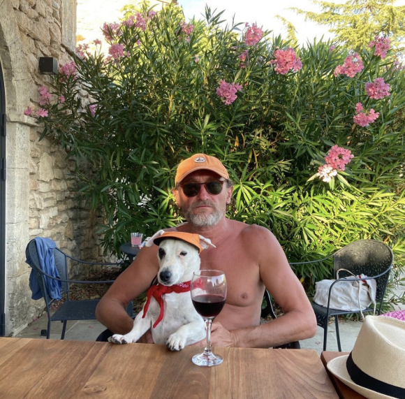 Jean-Paul Rouve avec son chien GTro sur Instagram