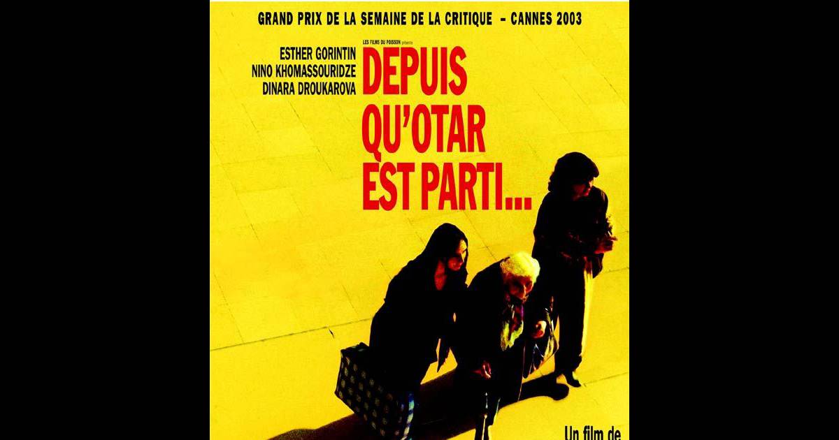 L'affiche du film Depuis qu'Otar est parti - Purepeople