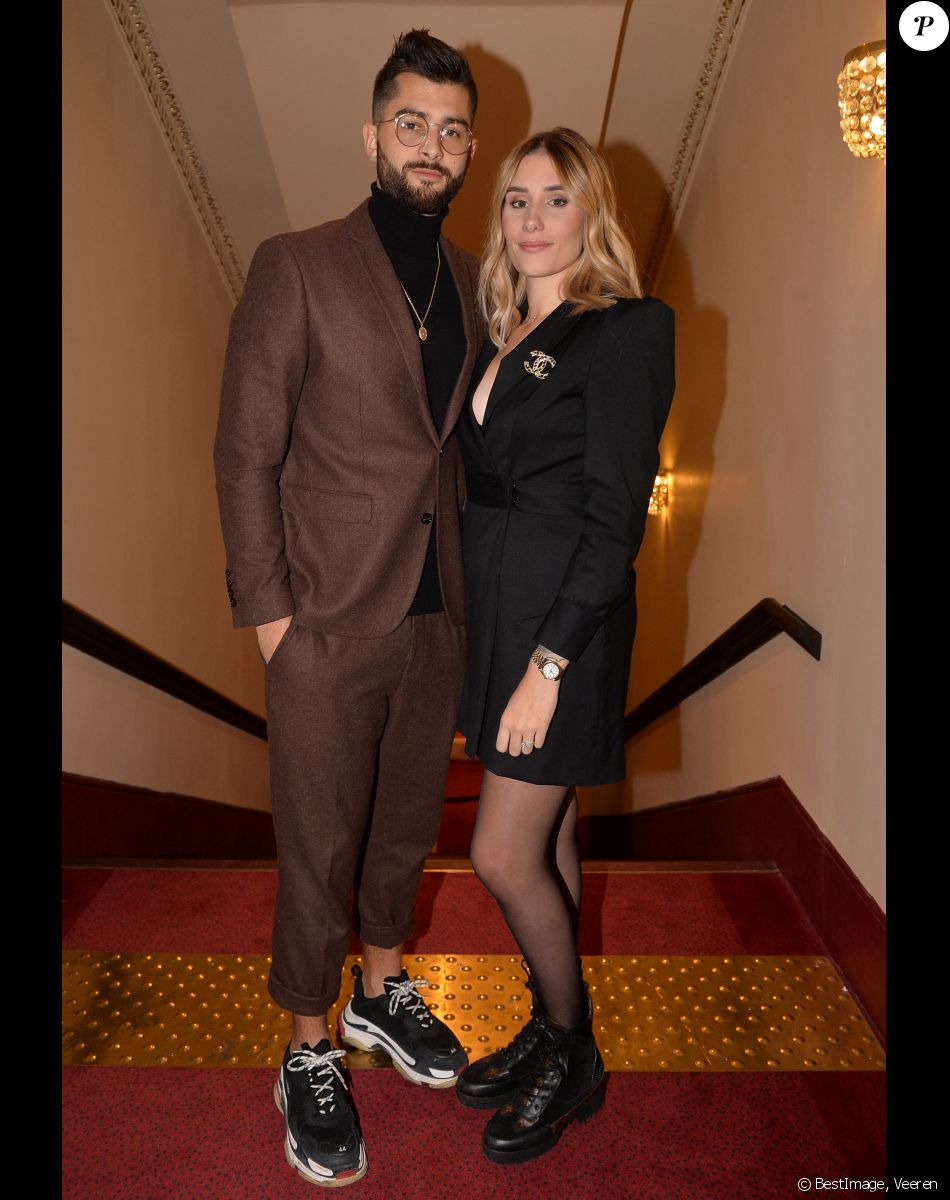 Exclusif - Benoît Assadi et sa femme Jesta Hillmann Assadi (Koh-Lanta) - Soirée "Masterclass - Les secrets du métier d'influenceur" à Paris, le 9 décembre 2019. © Veeren/Bestimage