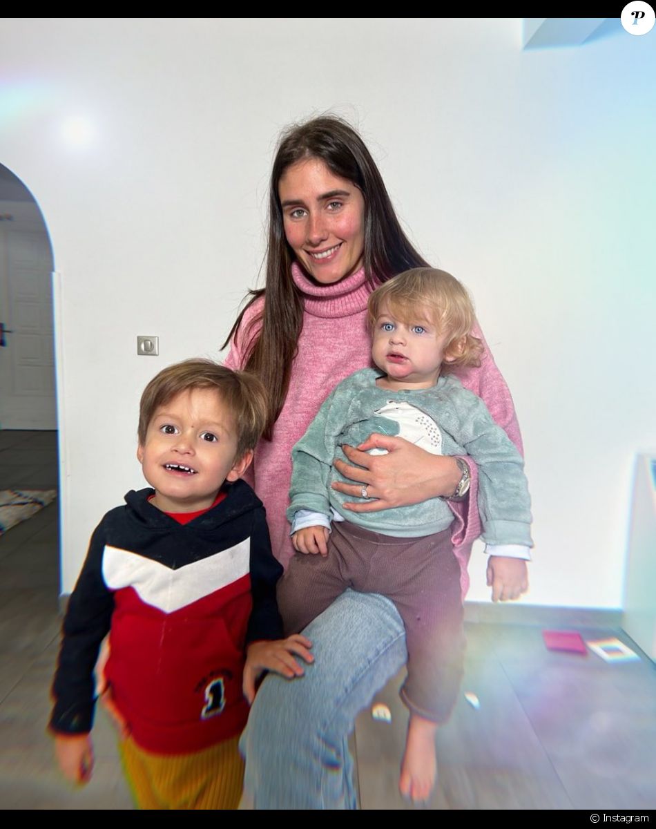 Jesta Hillmann avec ses enfants Juliann et Adriann