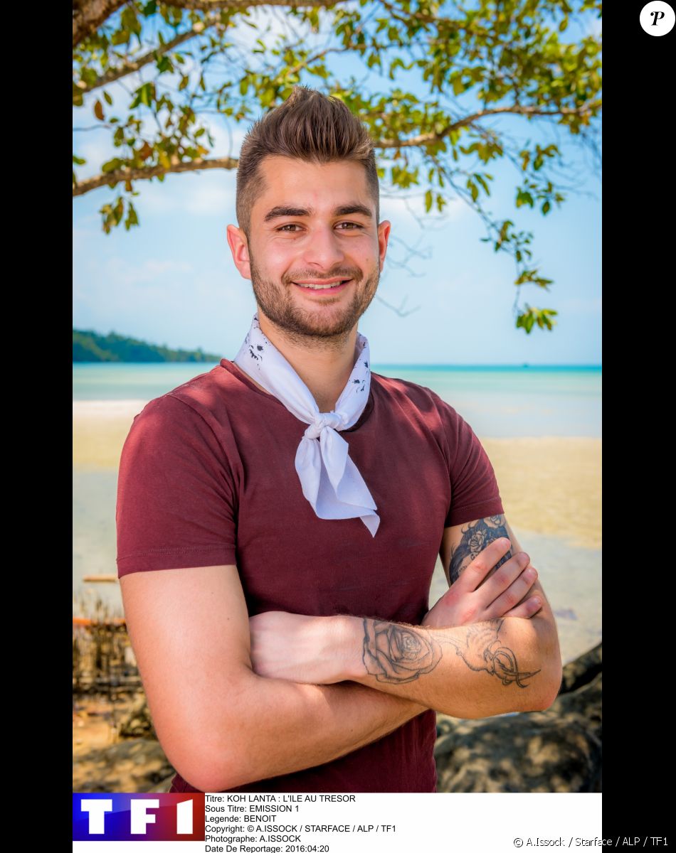 Benoît, candidat de "Koh Lanta : L'île au trésor".