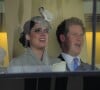 La princesse Eugenie d'York et le prince Harry en juin 2014.