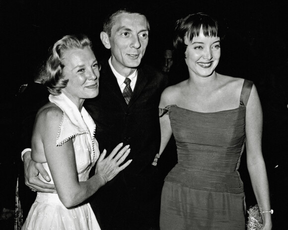 June Allyson, Aaron Spelling et Caroline Jones en 1958.