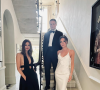 Victoria Beckham, Christine Centenera et Anders Christian Madsen ont assisté à la fête d'anniversaire d'Edward Enninful, rédacteur en chef du magazine 'British Vogue'. Février 2022.