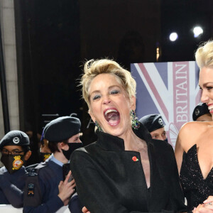 Sharon Stone and Hannah Waddingham - Les célébrités assistent à la soirée Pride Britain Awards à Londres, le 30 octobre 2021.