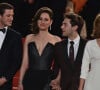 Gaspard Ulliel, Marion Cotillard, Xavier Dolan et Nathalie Baye descendent les marches après la projection du film "Juste la fin du monde" lors du 69 ème Festival International du Film de Cannes. Le 19 mai 2016. © Giancarlo Gorassini/Bestimage