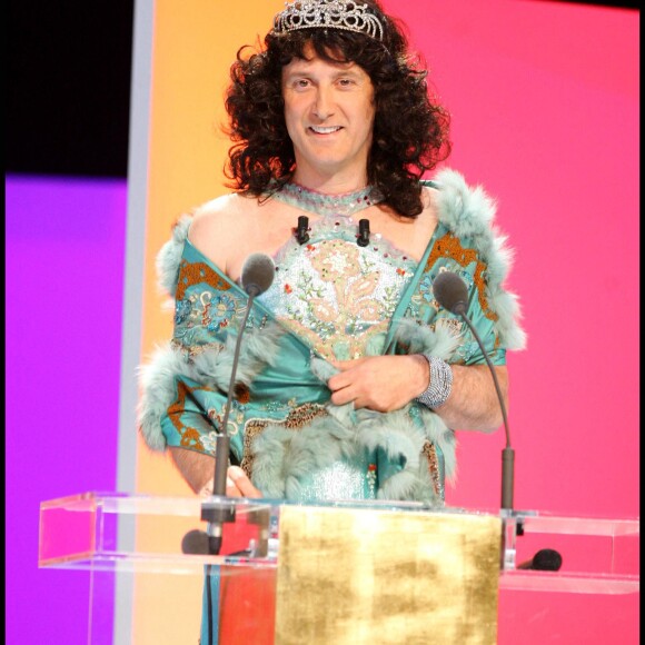 Antoine de Caunes à la 33e cérémonie des César en 2008. 