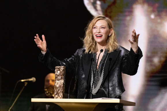 Cate Blanchett (César d'Honneur) - 47ème édition de la cérémonie des César à l'Olympia à Paris le 25 février 2022. © Borde / Jacovides / Bestimage 