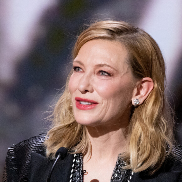 Cate Blanchett (César d'Honneur) - 47ème édition de la cérémonie des César à l'Olympia à Paris le 25 février 2022. © Borde / Jacovides / Bestimage  47th Cesar Film Awards Ceremony At L'Olympia on February 25, 2022 in Paris, France.