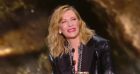 Cate Blanchett a reçu le César d'Honneur en 2022. @ Canal + / Cérémonie des César 2022