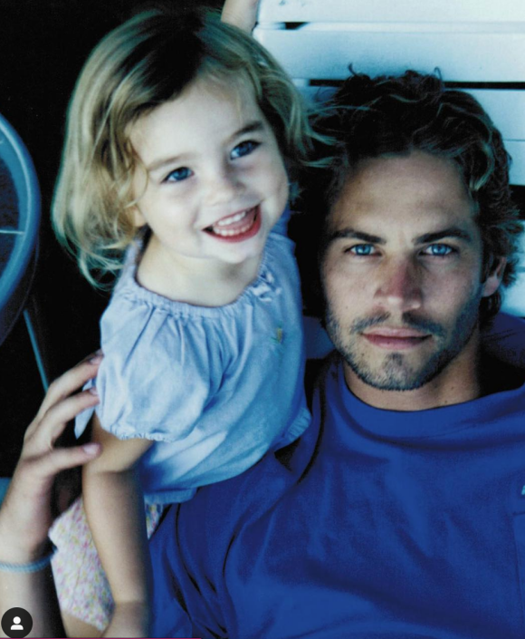 Meadow Walker, fille de Paul Walker partage des photos sur son compte Instagram.