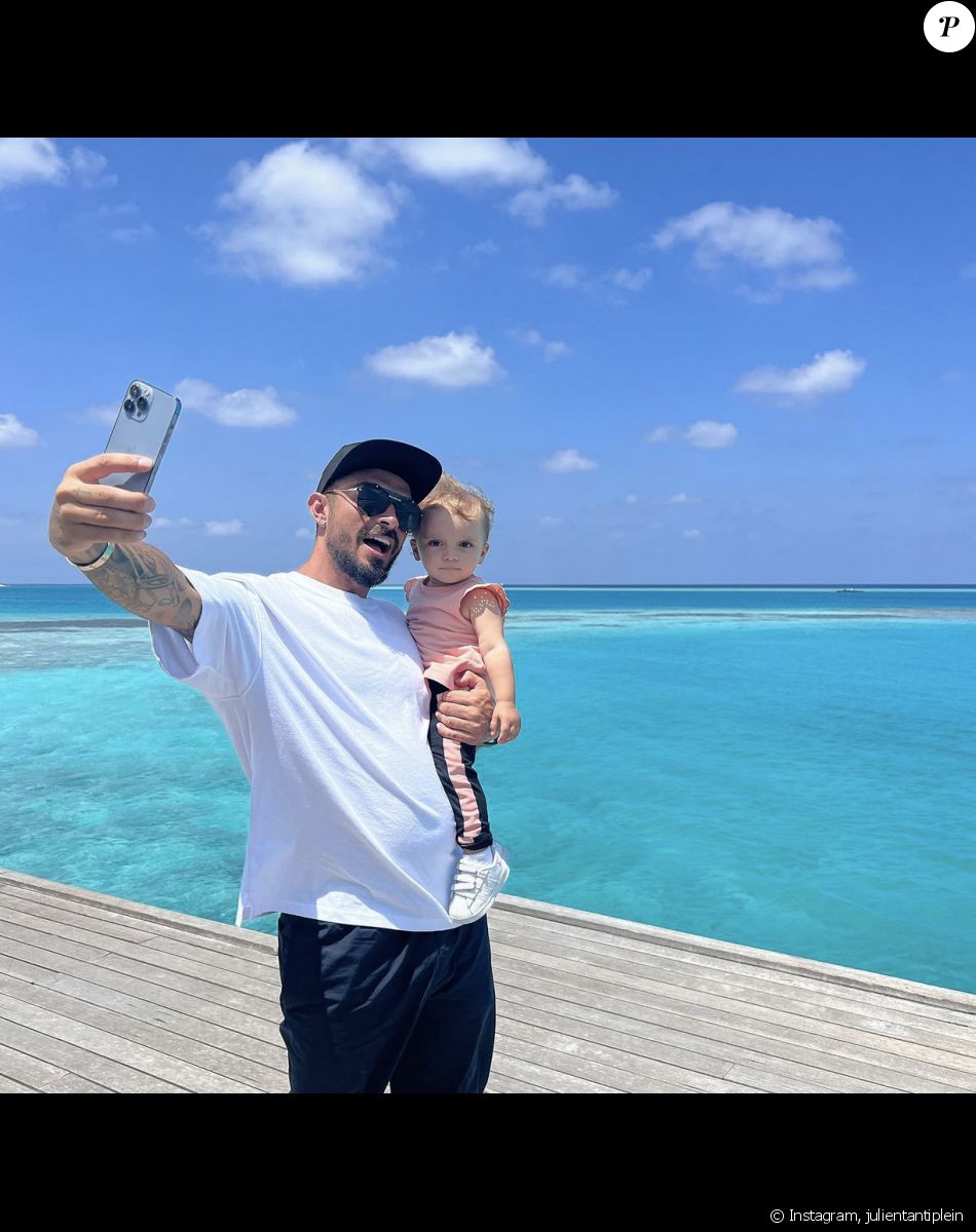 Julien Tanti est l'heureux papa de deux enfants, Tiago et Angelina, qu'il a eu avec sa femme Manon Marsault - Instagram