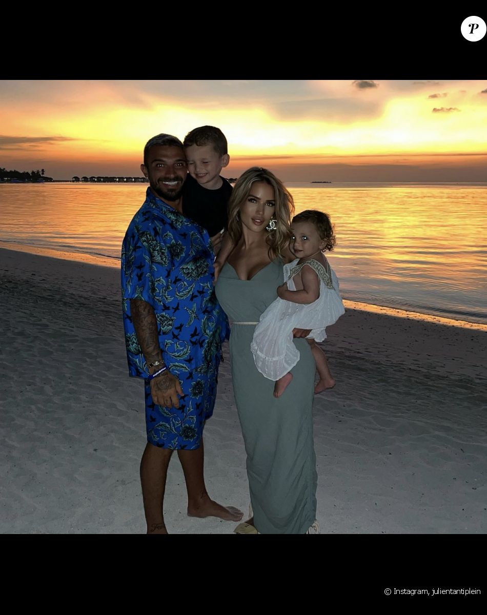 Julien Tanti est l'heureux papa de deux enfants, Tiago et Angelina, qu'il a eu avec sa femme Manon Marsault - Instagram
