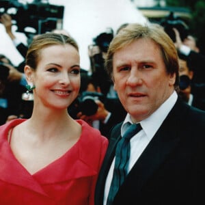 Carole Bouquet et Gérard Depardieu, au Festival de Cannes