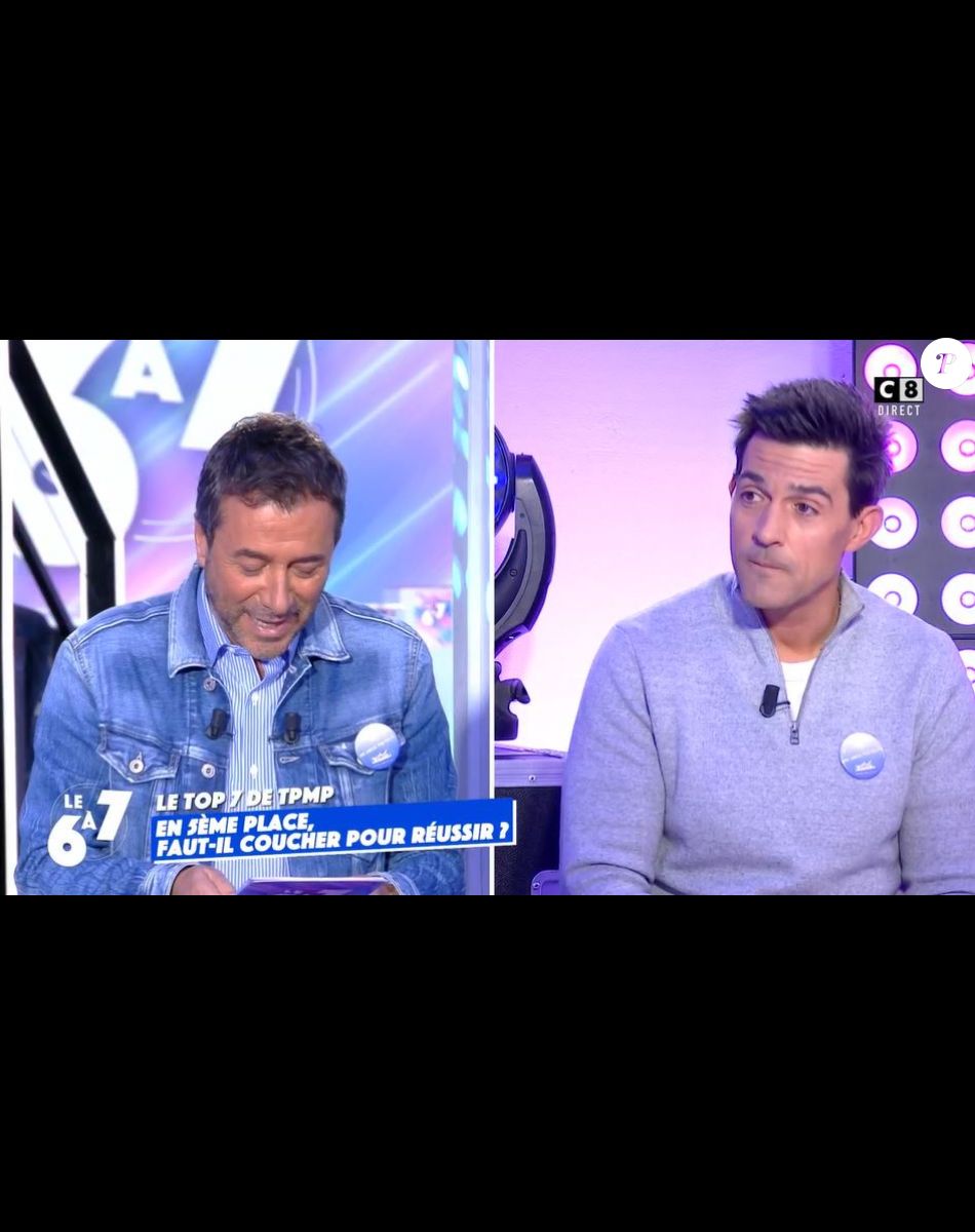 Jean-Pascal Lacoste dans le "6 à 7", sur C8, le 1er mars 2022