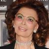 Sophia Loren, à l'occasion de l'avant-première italienne de Nine, à Rome, le 13 janvier 2010.